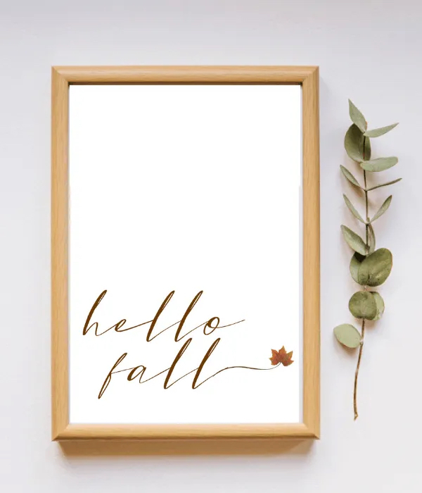 Fall Printable