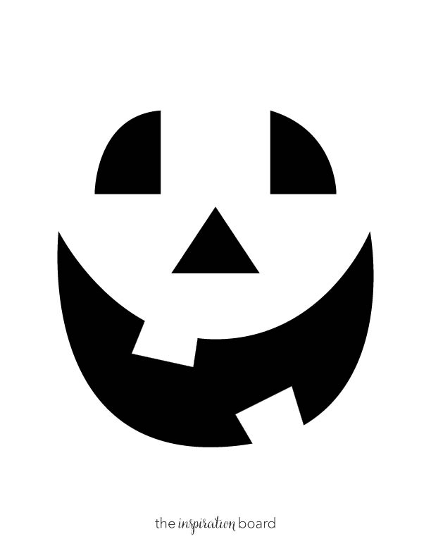 silly pumpkin face templates