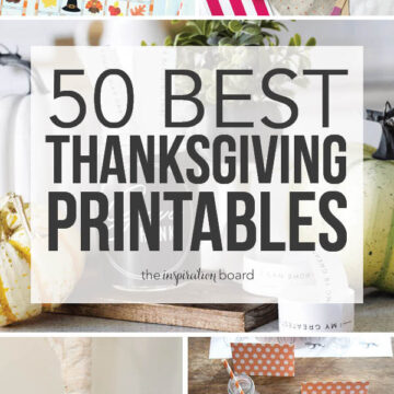 50 Best Thanksgiving Printables