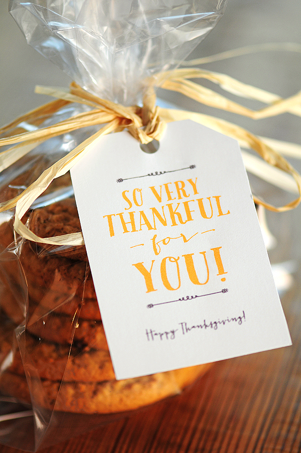 Thanksgiving Printable Gift Tag