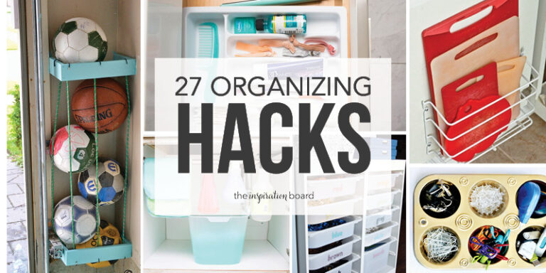 27 Organizing Hacks - The Inspiration Board