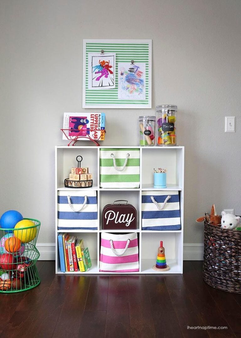 7 Tips for Organizing Toys