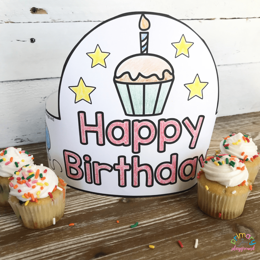 Birthday Hat Free Printable