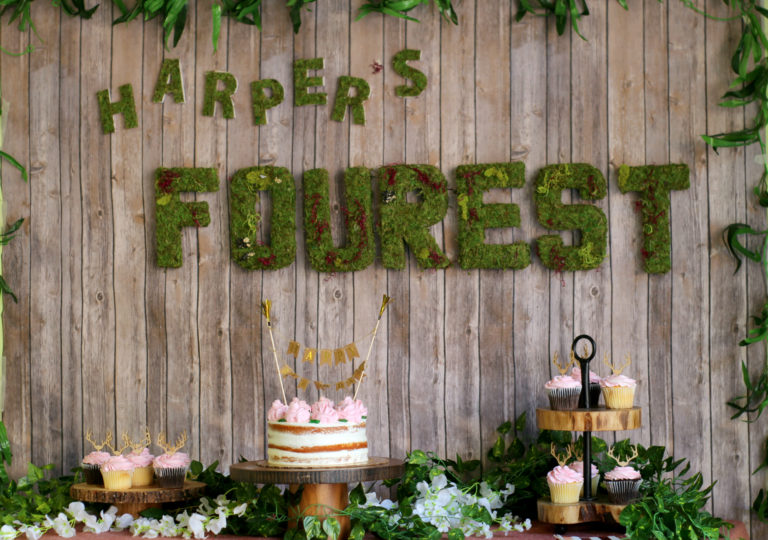 Forest Themed Girls Birthday Party