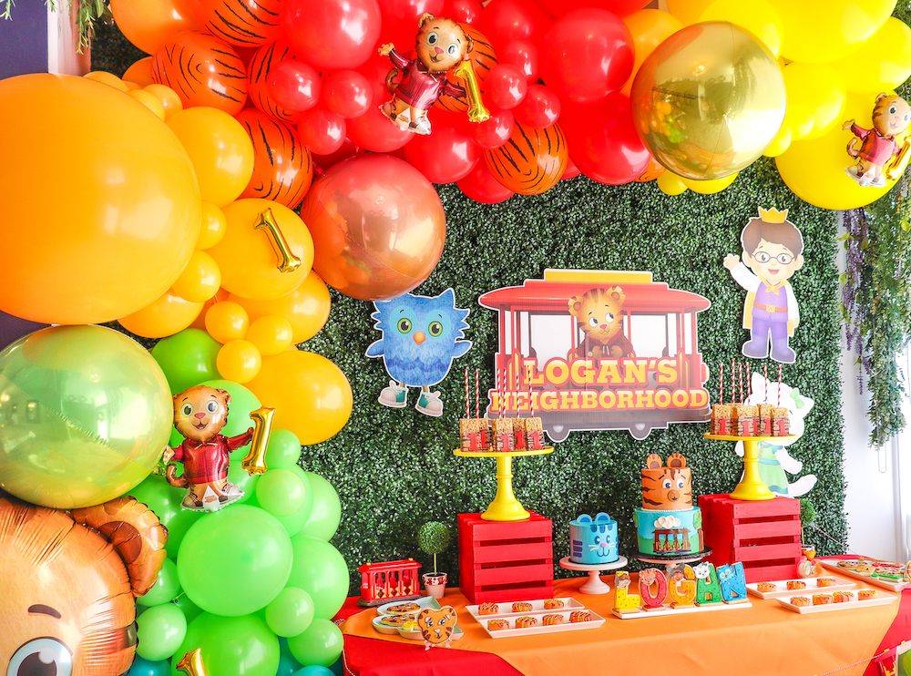 Daniel Tiger Boys Birthday Party