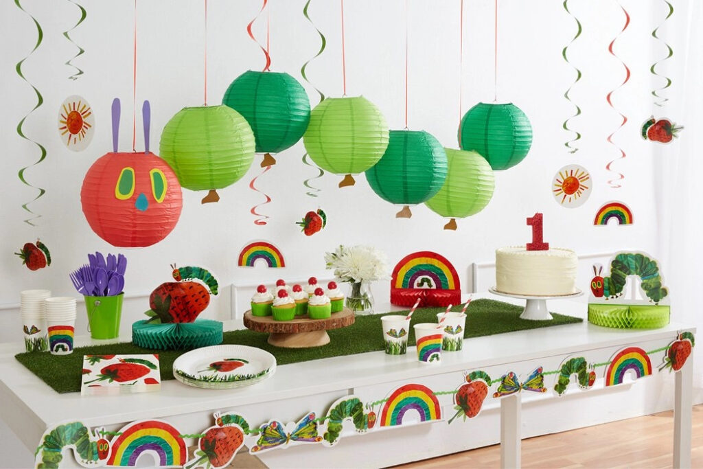 The Very Hungry Caterpillar Boys Birthday Party