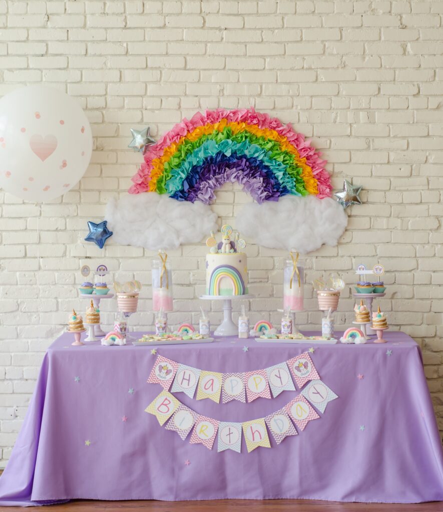 Unicorn Girls Birthday Party
