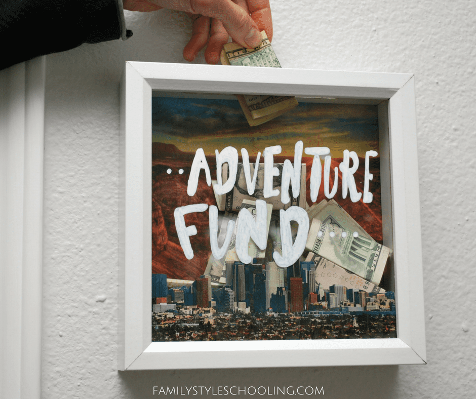 Shadow adventure fund bow with money inside