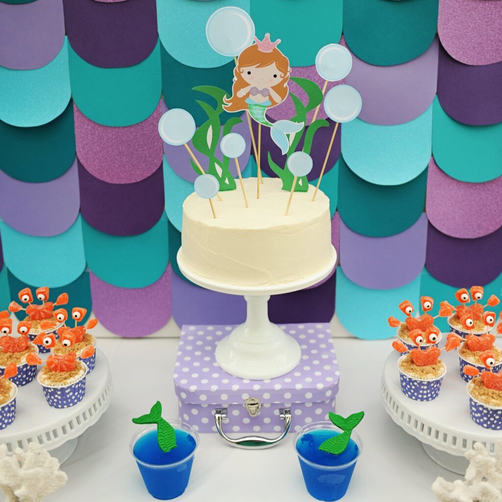 Mermaid Girls Birthday Party