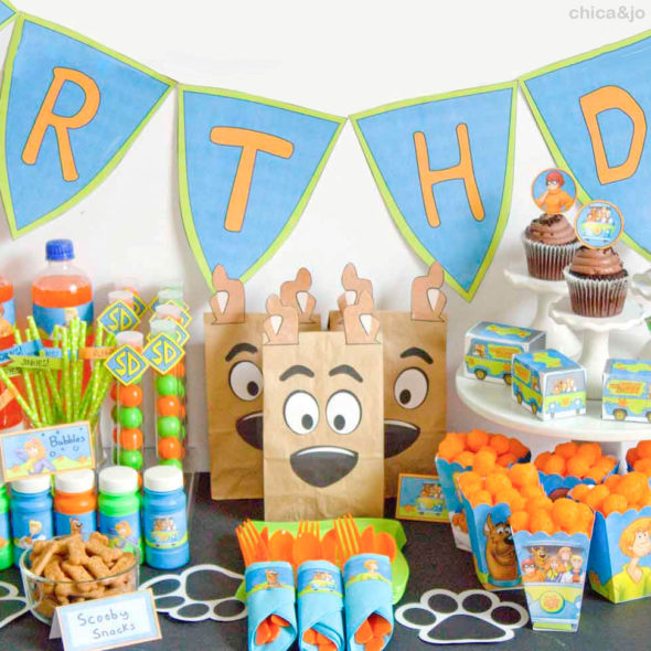 Scoobie Doo Boy's Birthday Party