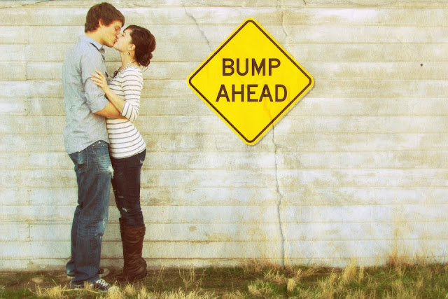 Bump Ahead Pregnancy Announcement