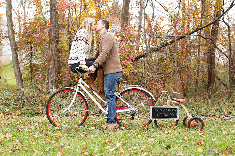 Bicycle Pregnancy Announcement