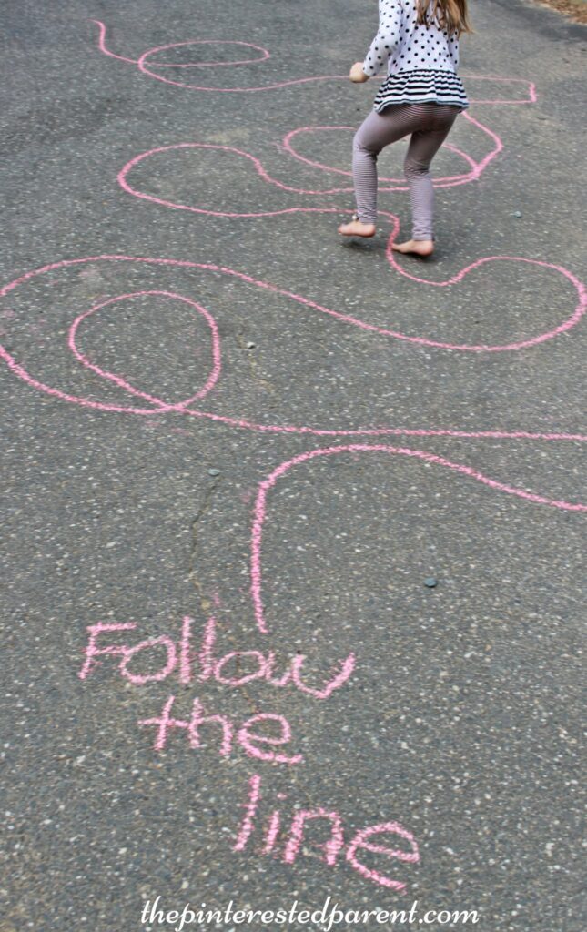 Sidewalk Chalk Ideas- The Inspiration Board