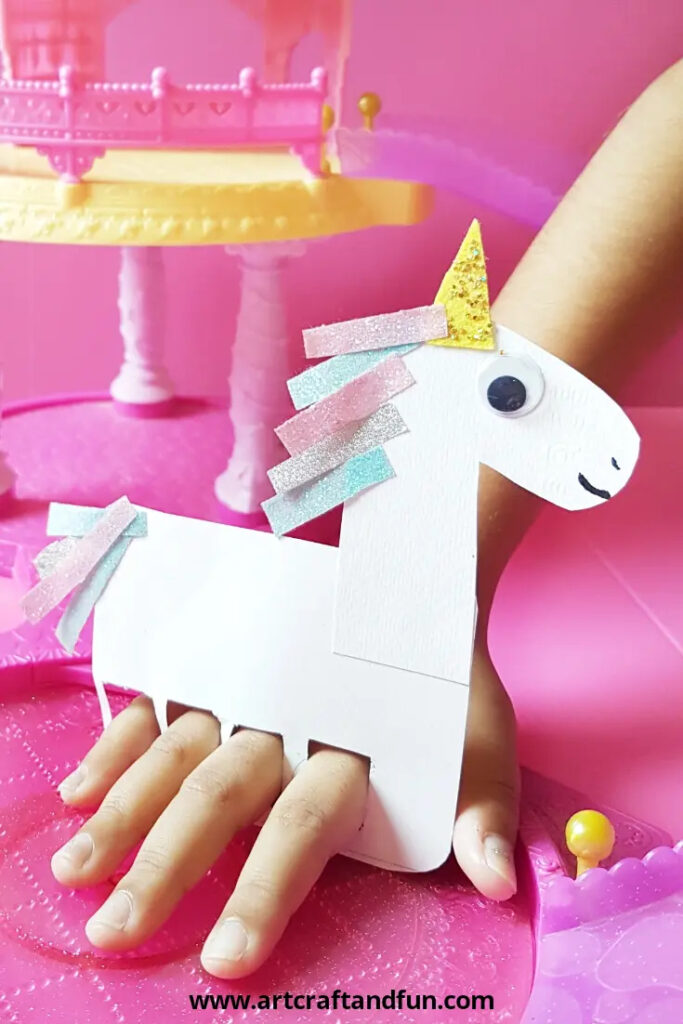 Unicorn Finger Puppet Craft