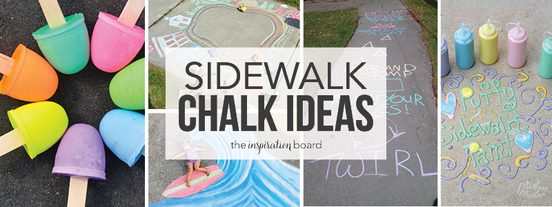 Summer Fun with Sidewalk Chalk 