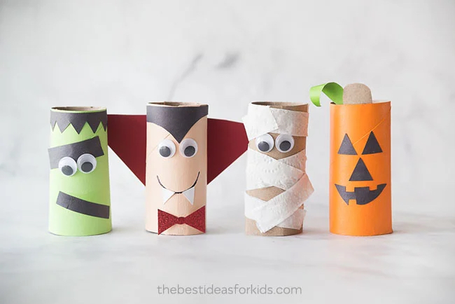 Halloween Toilet Paper Roll Craft