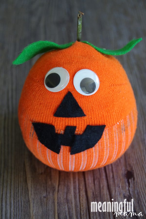 Soft Pumpkin Craft