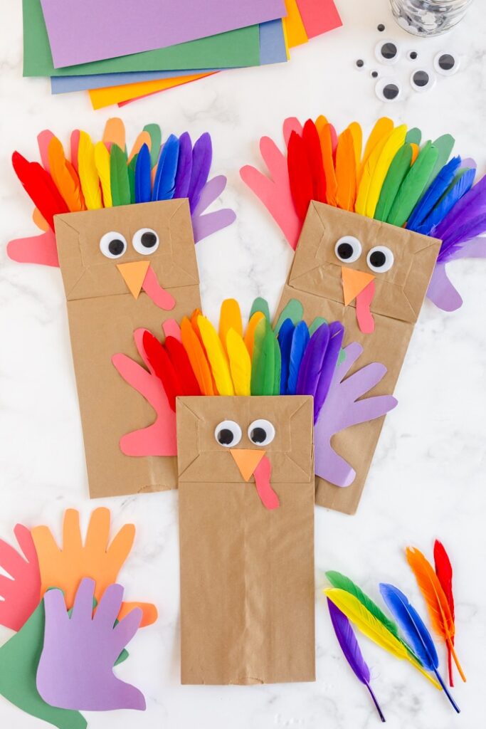 Turkey Paper Bag Craft