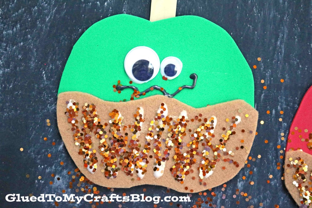 caramel apple fall craft