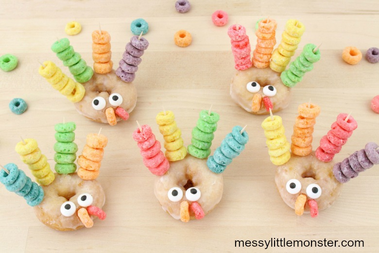 Turkey fruit loops donuts