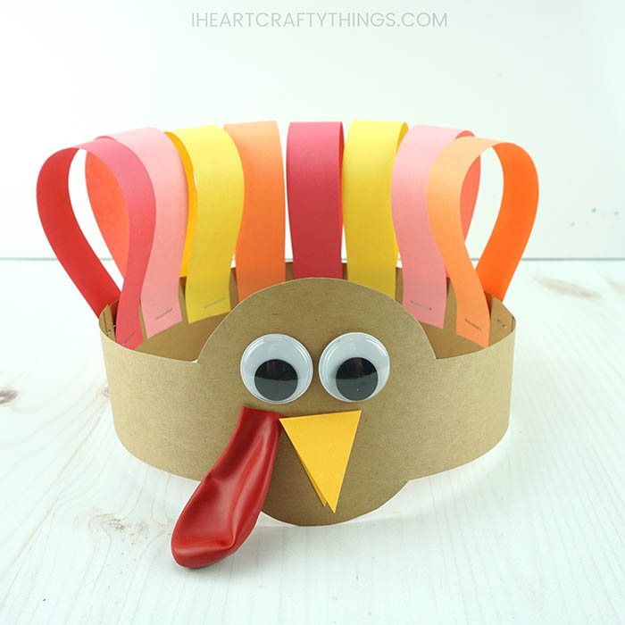 Turkey headband craft