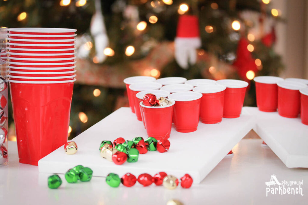 Christmas tree punch cups  Christmas tree game, Christmas gift games, Fun  christmas games