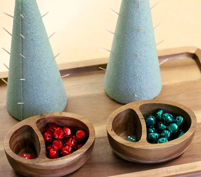 Jingle Bells Tree Math Game