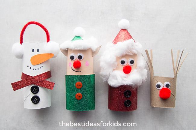 Christmas Toilet Paper Roll Crafts