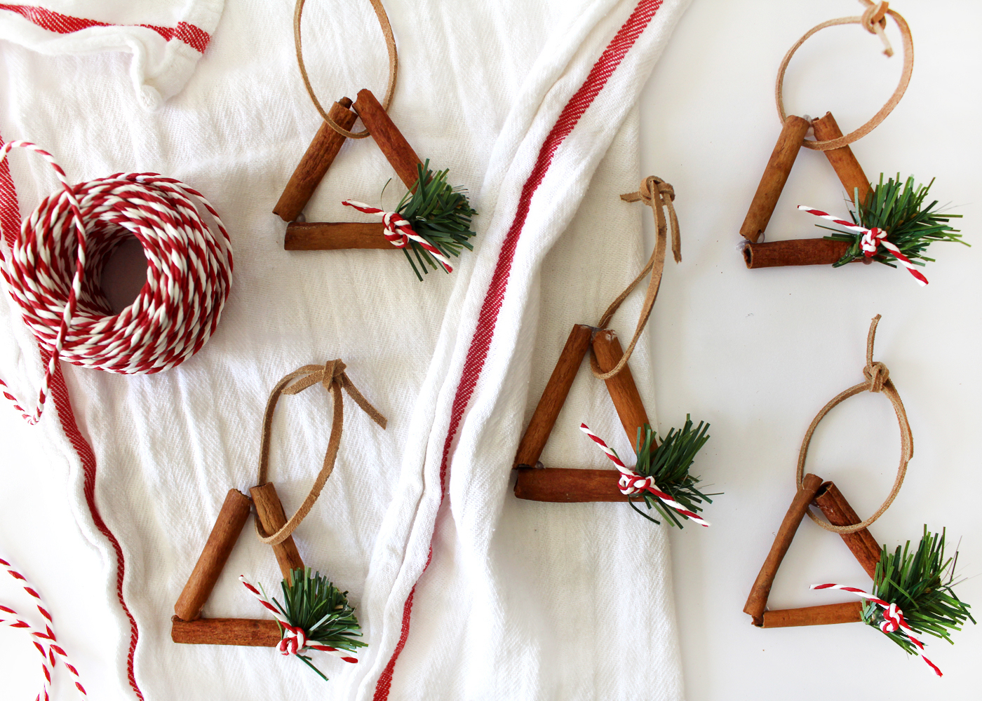 DIY Cinnamon ornaments