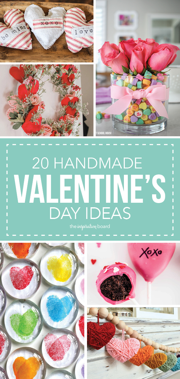 20 Handmade Valentine’s Day Ideas
