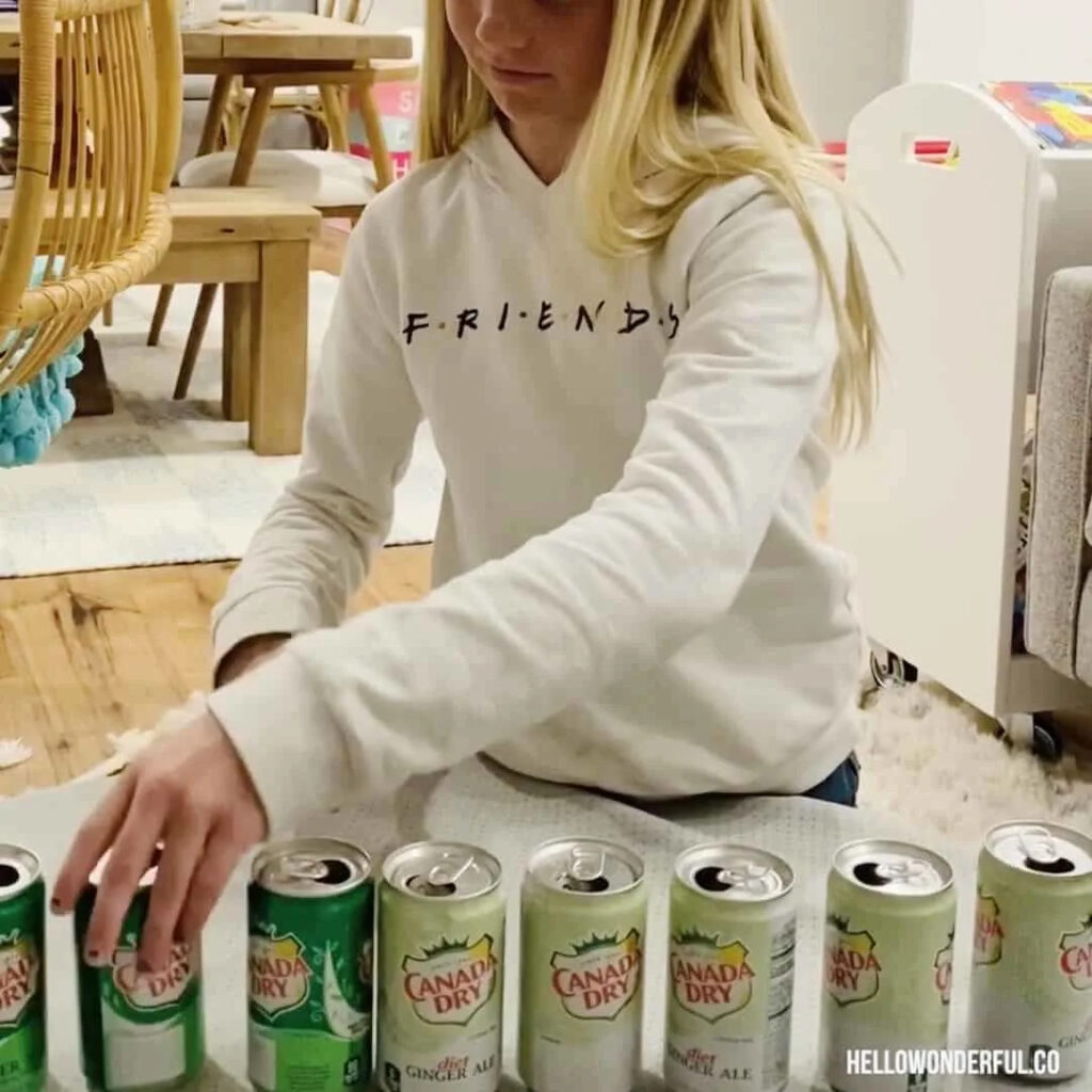 Penny in Soda Can- Minute to Win it Game