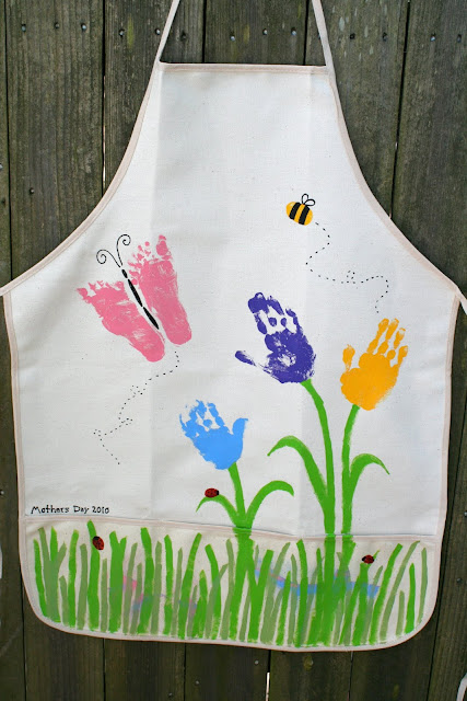 Handprint Apron- Mother's Day Craft