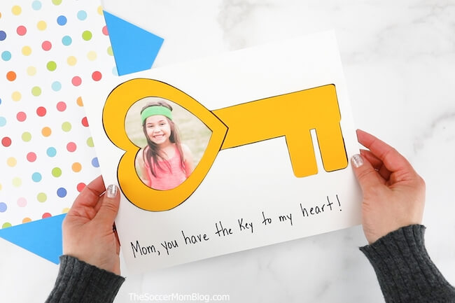 Key to My Heart- Mothers Day Craft