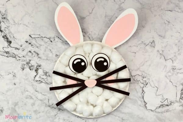 Cotton Ball Bunny Craft